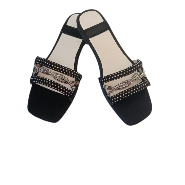 Synthetic Leather Fancy Flat