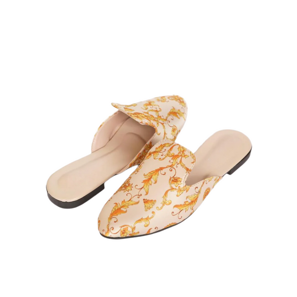Women's Febric Fancy Mules Pump
